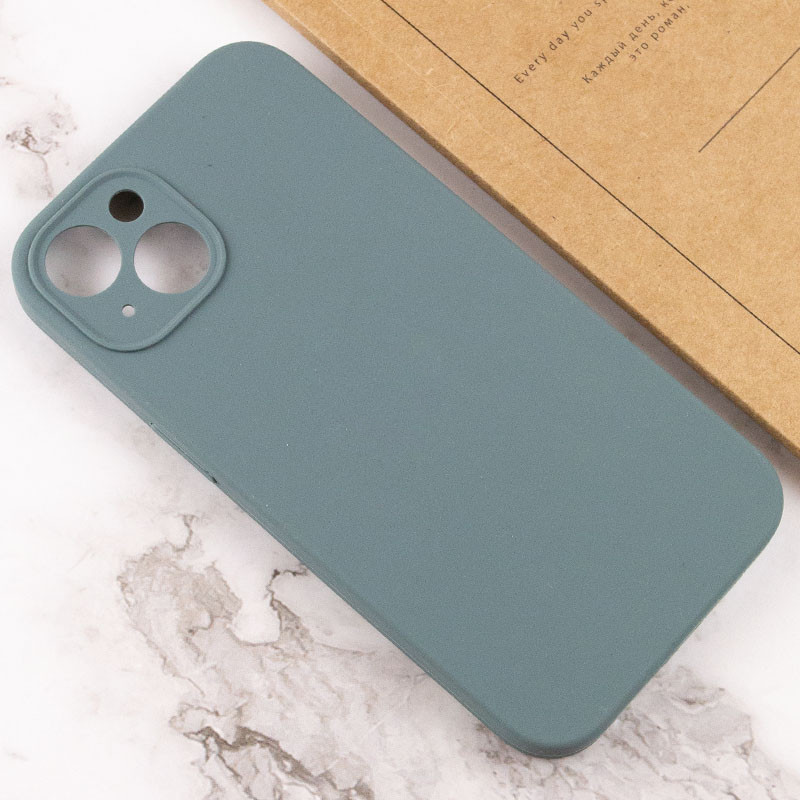 Фото Чохол Silicone Case Full Camera Protective (AA) NO LOGO на Apple iPhone 15 Plus (6.7") (Зелений / Pine green) в маназині vchehle.ua