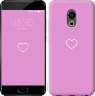 

Чехол Сердце 2 для Meizu Pro 6 912333