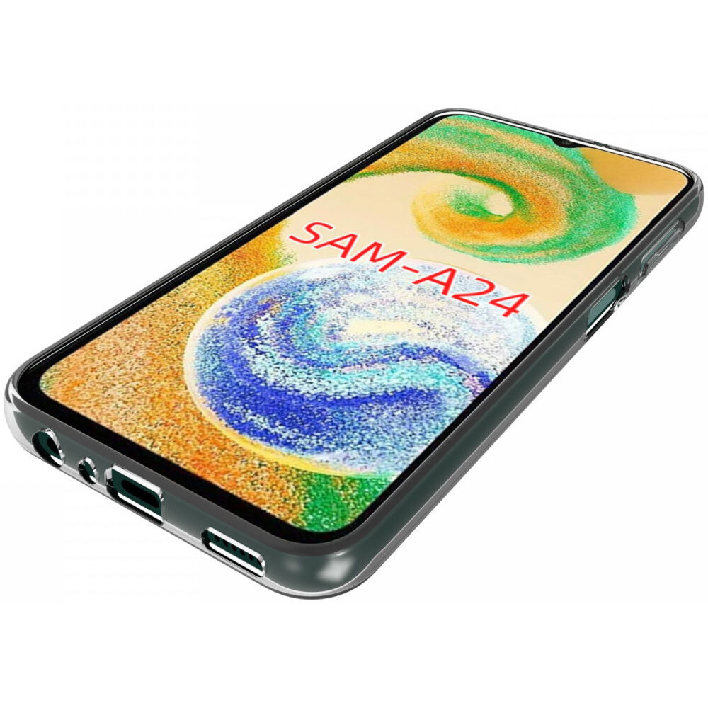 Купить TPU чехол Epic Transparent 1,0mm для Samsung Galaxy A24 4G (Бесцветный (прозрачный)) на vchehle.ua