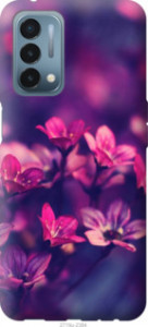 Чехол Пурпурные цветы для OnePlus Nord N200