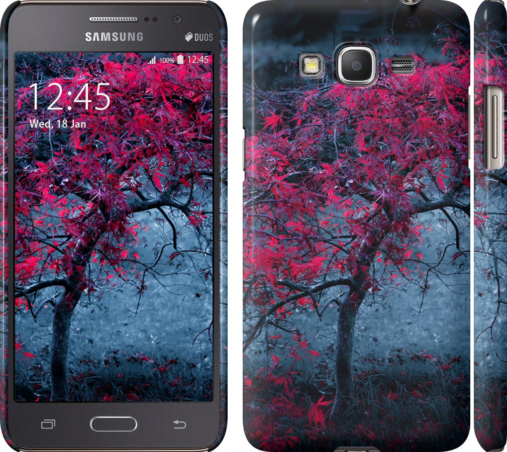 

Чехол Дерево с яркими листьями для Samsung Galaxy Grand Prime G530H 346692