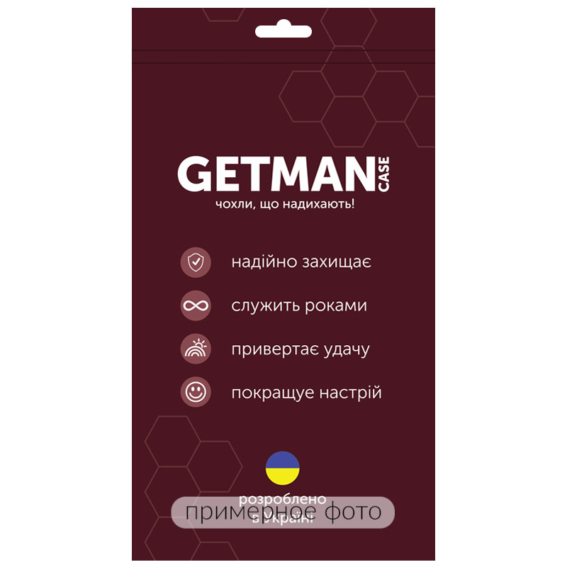Фото TPU чохол GETMAN Ease logo посилені кути на Apple iPhone 17 Pro Max (6.9") (Безбарвний (прозорий)) в маназині vchehle.ua