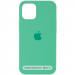 Чехол Silicone Case Full Protective (AA) для Apple iPhone 16 Plus (6.7") (Зеленый / Spearmint)