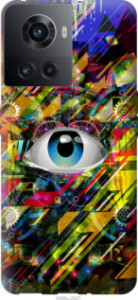 Чехол Абстрактный глаз для OnePlus 10R