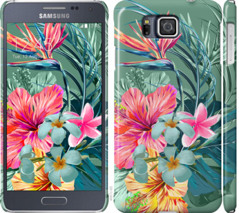 

Чехол Тропические цветы v1 для Samsung Galaxy Alpha G850F 844809
