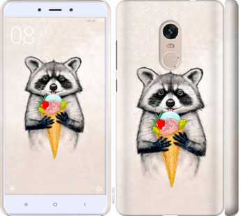 

Чехол Енотик с мороженым для Xiaomi Redmi Note 4 801263