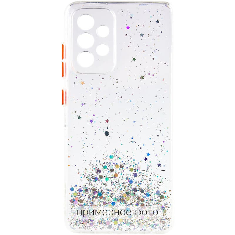 

TPU чохол Spangle star з захистом камери для Xiaomi Redmi 10A (Прозорий) 1366086