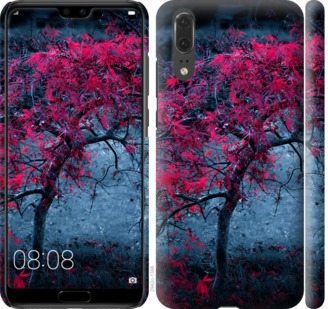 

Чехол Дерево с яркими листьями для Huawei P20 736511