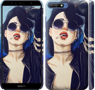 

Чехол Девушка на стиле для Huawei Honor 9 778946