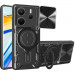 Ударопрочный чехол Bracket case with Magnetic для Xiaomi Redmi Note 14 5G (Black)