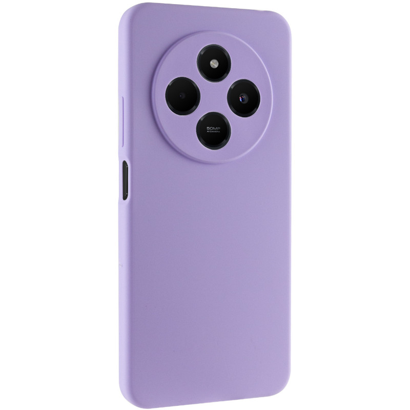 Чехол Silicone Cover Lakshmi Full Camera (AA) для Xiaomi Redmi 14C / Poco C75 (Сиреневый / Dasheen)