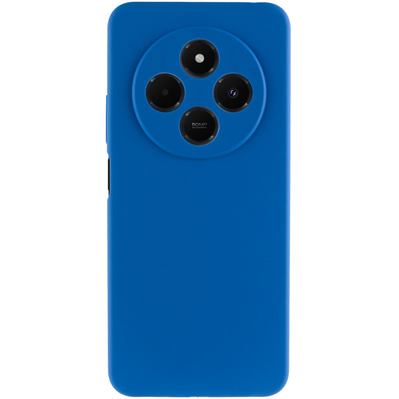 Фото Чехол Silicone Cover Lakshmi Full Camera (AA) для Xiaomi Redmi 14C / Poco C75 (Синий / Navy Blue) в магазине vchehle.ua