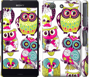 

Чохол Сови на Sony Xperia Z3 Compact D5803 621129