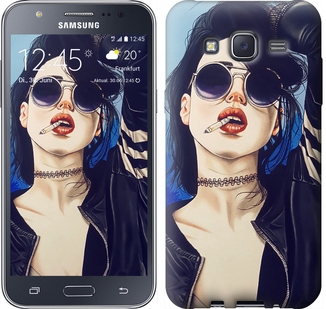 

Чехол Девушка на стиле для Samsung Galaxy J5 (2015) J500H 643665