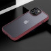 Фото TPU+PC чохол Metal Buttons на Apple iPhone 12 Pro / 12 (6.1") (Бордовий) на vchehle.ua