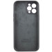 Чохол Silicone Case Full Camera Protective (AA) на Apple iPhone 12 Pro Max (6.7") (Сірий / Dark Gray) в магазині vchehle.ua