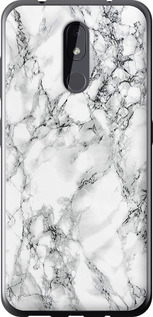 Чехол Мрамор белый для Nokia 3.2