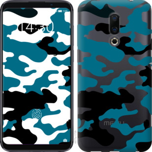 

Чехол Камуфляж прозрачный фон для Meizu 16 913009