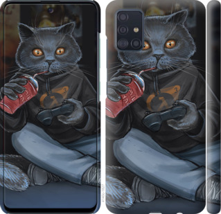 

Чохол gamer cat на Samsung Galaxy A51 2020 A515F 875190