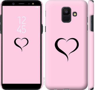 

Чехол Сердце 1 для Samsung Galaxy A6 2018 899332