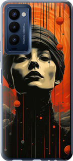 

Чехол Абстрактный портрет v2 для Tecno Camon 18 1631246
