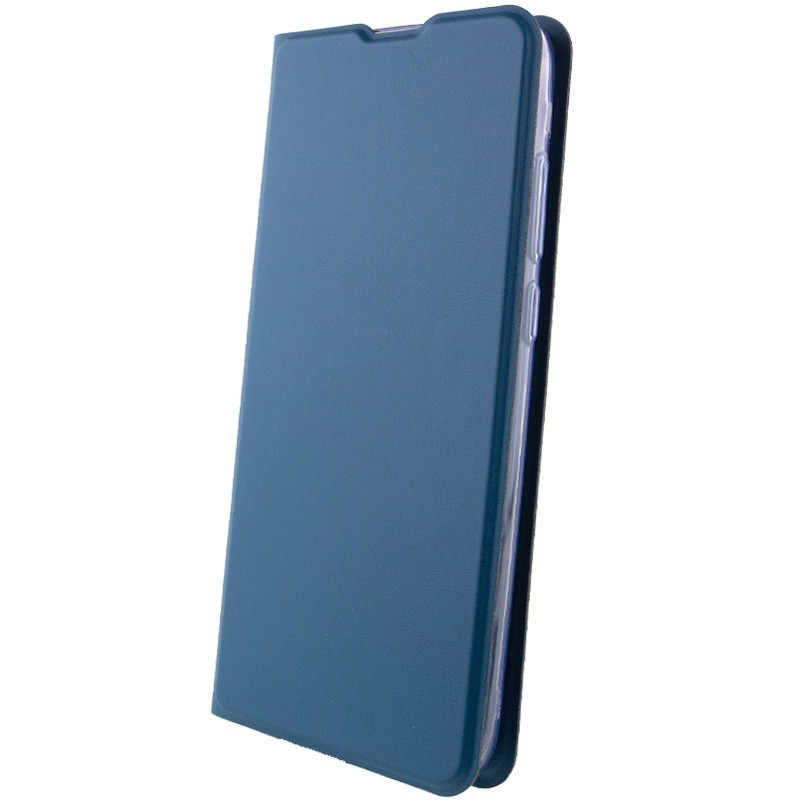 Фото Шкіряний чохол-книжка GETMAN Elegant (PU) на Xiaomi Redmi 12 (Синій) в маназині vchehle.ua