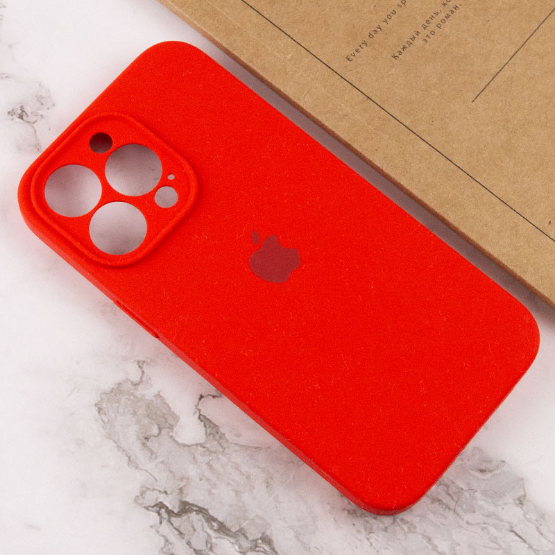 Чохол Silicone Case Full Camera Protective (AA) на Apple iPhone 14 Pro Max (6.7") (Червоний / Red) в магазині vchehle.ua