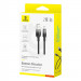 Дата кабель Baseus Discolor Series Fast Charging USB to Lightning 2.4A (1m) (P10374900) (Cluster Black) в магазині vchehle.ua