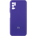 Чехол Silicone Cover Full Camera (AA) для Xiaomi Redmi Note 10 5G / Poco M3 Pro (Фиолетовый / Purple)