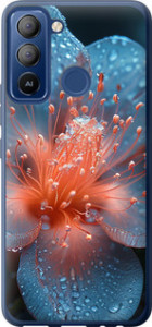 Чехол Роса на цветке для Tecno POP 5 LTE BD4