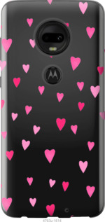 

Чехол Сердечки 2 для Motorola Moto G7 Plus 1030780