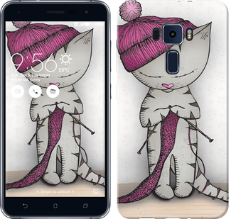 

Чохол Кішка рукодільниця на Asus Zenfone 3 ZE552KL 584434