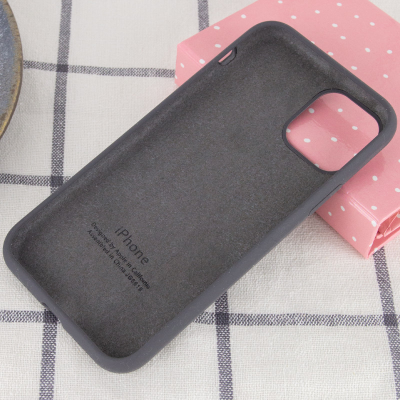 Фото Чохол Silicone Case Full Protective (AA) на Apple iPhone 11 Pro Max (6.5") (Сірий / Dark Grey) в маназині vchehle.ua