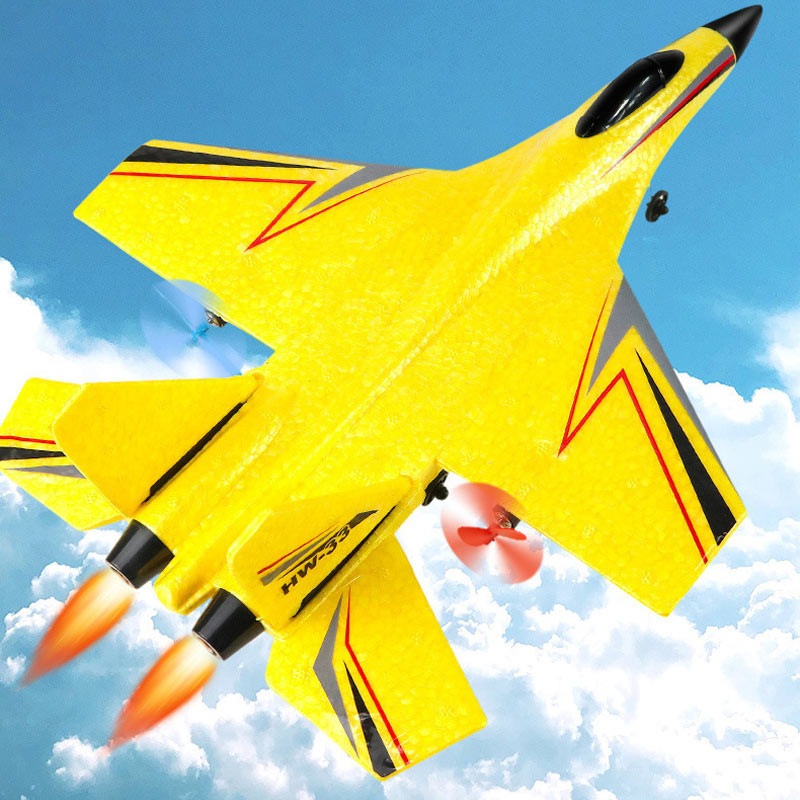 Купити Літак на радіокеруванні SCHE HW33 New Foam (Yellow) на vchehle.ua