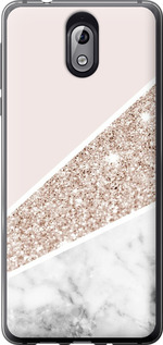 Чохол Пастельний мармур на Nokia 3.1