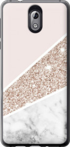 Чохол Пастельний мармур на Nokia 3.1