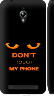 Чехол Don't touch the phone для Asus Zenfone Go ZC500TG