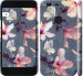 Чехол Нарисованные цветы для Google Pixel XL