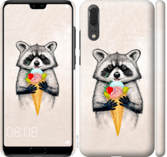 

Чохол Єнотик з морозивом на Huawei P20 801337
