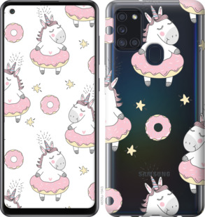 

Чехол Единорожки для Samsung Galaxy A21s A217F 934878