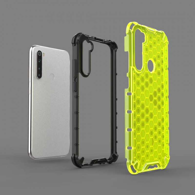 Фото Ударопрочный чехол Honeycomb для Xiaomi Redmi Note 8T (Зеленый) в магазине vchehle.ua
