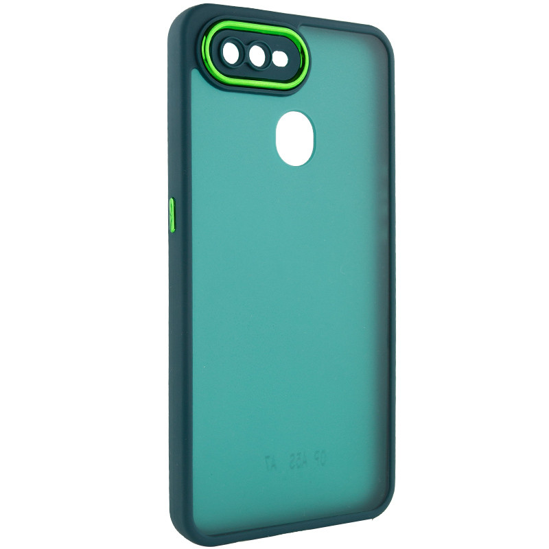 Фото TPU+PC чохол Accent на Oppo A5s / Oppo A12 (Green) в маназині vchehle.ua