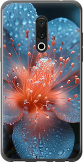 Чохол Роса на квітці на Meizu 15 Plus