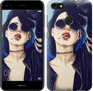 

Чехол Девушка на стиле для Huawei Nova Lite 2017 643907