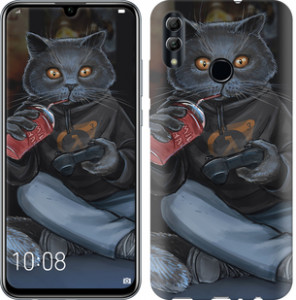 Чехол gamer cat для Huawei Honor 10 Lite