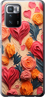 

Чехол Сердечки 3 для Xiaomi Poco X3 GT 1645367