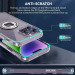 Фото TPU+PC чехол Kickstand 2.0 для Apple iPhone 14 Pro Max (6.7") (Прозрачный) в магазине vchehle.ua