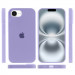 Фото Чехол Silicone Case Full Protective (AA) для Apple iPhone 16e (6.1") (Сиреневый / Dasheen) в магазине vchehle.ua