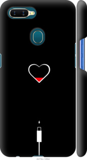 Чехол Подзарядка сердца для Oppo A5S