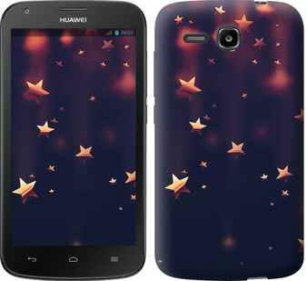 

Чехол Падающие звезды для Huawei Ascend Y600 646235
